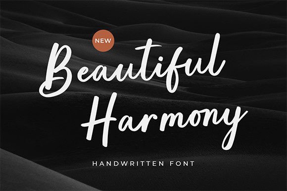 Beautiful Harmony Font: A Versatile Script for Editorial Design