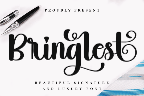Bringlest: A Script Font for Warm, Human Branding