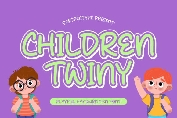 Children Twiny: A Playful Handwritten Font for Digital Design