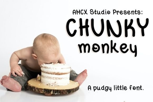 Chunky Monkey: A Whimsical Font for Your Creative Projects