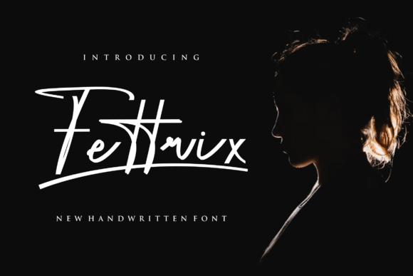 Fettrix: A Handwritten Typeface for Editorial Elegance