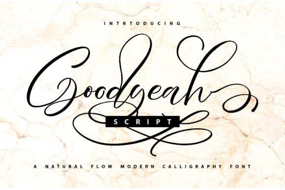 Goodyeah Font: A Script Typeface That Elevates Campaign Design