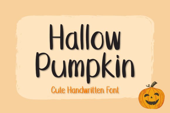 Hallow Pumpkin: A Handwritten Font for Editorial Warmth and Charm