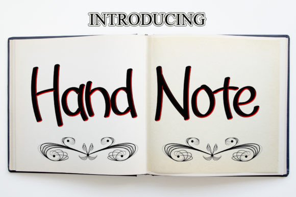 Hand Note: A Handwritten Typeface for Editorial Elegance