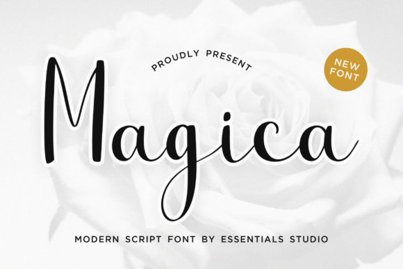 Magica: A Script Font That Adds Magic to Your Handmade Creations