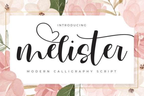 Melister: A Handwritten Typeface for Editorial Elegance