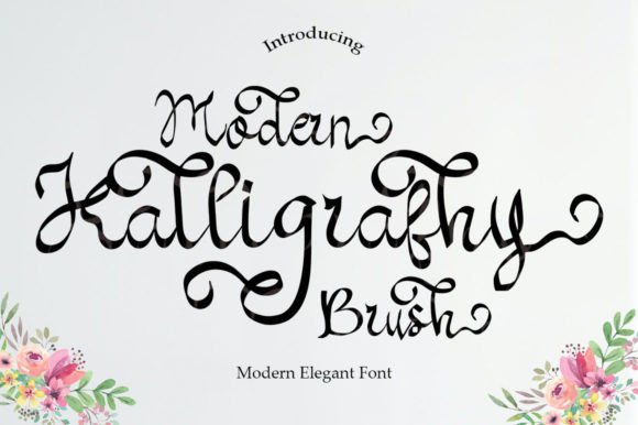 Modern Kalligraphy Brush: A Premium Typeface for Polished Branding