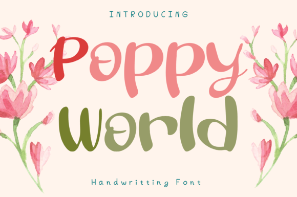 Poppy World: A Handwritten Font That Brings Personality to Branding