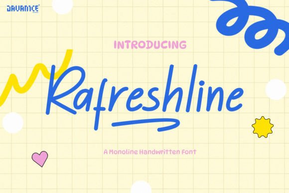 Rafreshline: A Handwritten Typeface for Thoughtful Editorial Design