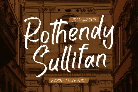 Rothendy Sullifan: A Script Font with Personality