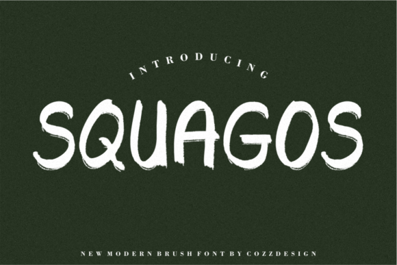 Squagos: A Handwritten Typeface for Modern Web Design