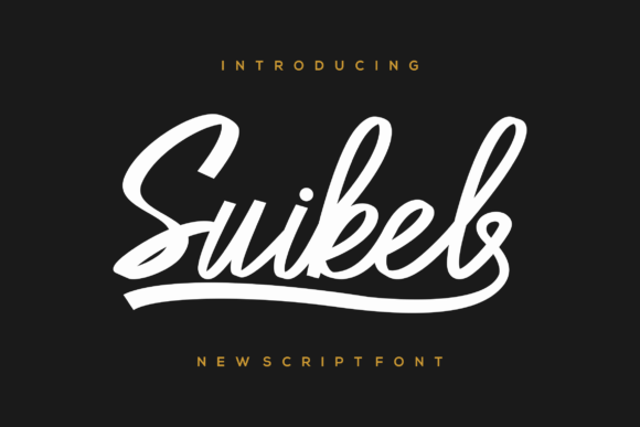 Suikel: A Handwritten Font That Elevates Your Craft