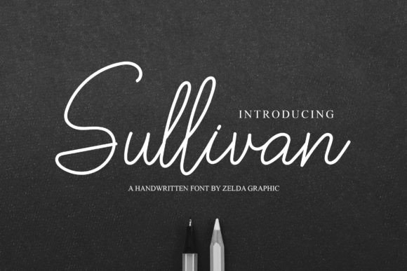Sullivan Font: A Modern Handwriting Typeface for Campaign Creatives