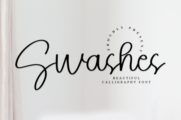 Swashes Font: A Modern Script for Editorial Elegance