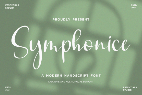 Symphonice: A Script Font for Thoughtful Typography