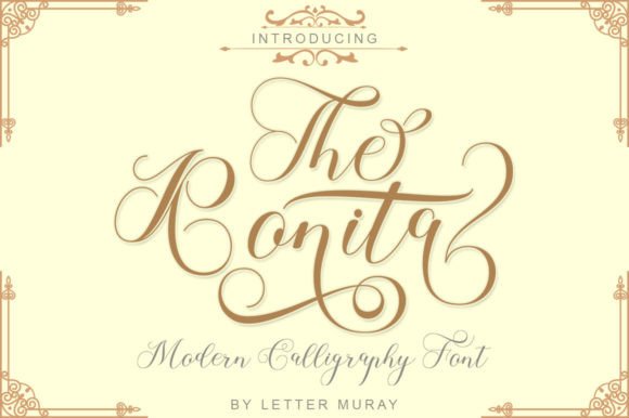 The Ronita: A Handwritten Typeface for Editorial Elegance