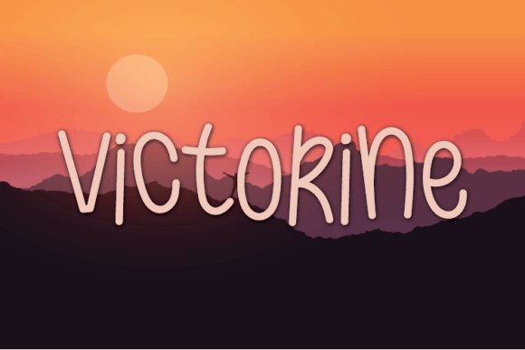 Victorine Typeface: A Handwritten Font That Feels Just Right